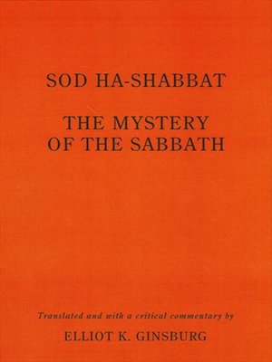 cover image of Sod ha-Shabbat